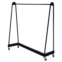 industrial clothes hanger rack with wheels trolley for Sale